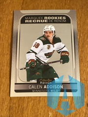 2021-22 O-Pee-Chee Platinum Marquee Rookie Calen Addison RC #209